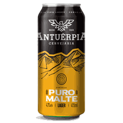 Pilsen Puro Malte 473ml Pack C/12 (R$ 6,00 a unida... - Cervejaria Antuérpia