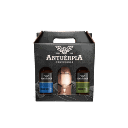 Kit Antuérpia - Belgian Tripel 600ml | American Ip... - Cervejaria Antuérpia