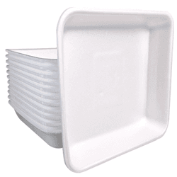 Bandeja de Isopor R66 Funda - 100 unidades - César Embalagens