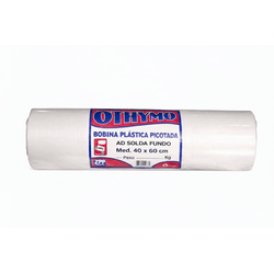 Bobina plástica Picotada 40x60 - César Embalagens