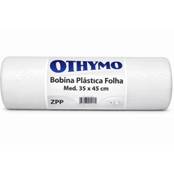 Bobina Plástica Picotada FOLHA - 35X45 - César Embalagens