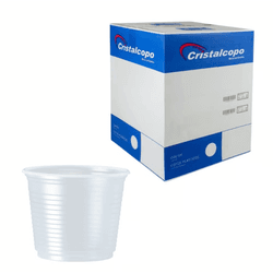 Pote Descartável 100 ml CRISTALCOPO – CAIXA 2000 U... - César Embalagens