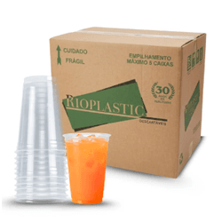 Copo Descartável PP 770 ml - Caixa - César Embalagens