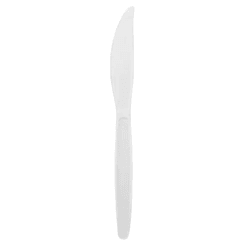 Faca master branca 18 cm - 25 unidades - César Embalagens