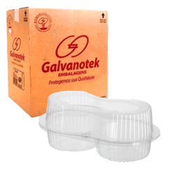 Embalagem Plástica para Muffins/Bolinhos G 14 - GA... - César Embalagens