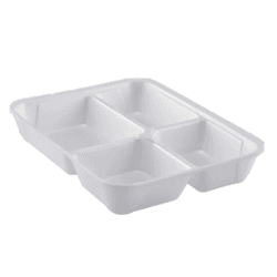 Bandeja Térmica HF 100/4 - C/ Tampa 1.100ml - 100 ... - César Embalagens