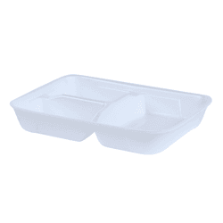 Bandeja Térmica Para Delivery HF 90/3 RASA - 100 u... - César Embalagens