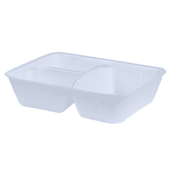 Bandeja Térmica Para Delivery HF 90/3 F - 100 unid... - César Embalagens