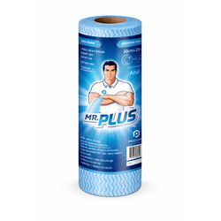 Pano Perfex Azul Descartável - 50 panos - César Embalagens