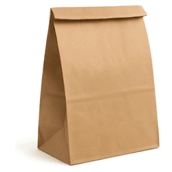 Saco de Papel Kraft SOS Liso P - 50 unidades - César Embalagens