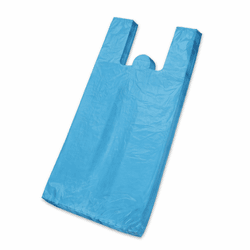 Sacola Plástica Azul 40x50 ECO - Caixa 500 unidade... - César Embalagens
