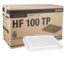 Tampa Marmita HF 100 - 100 UNIDADES - FIBRAFORM - César Embalagens