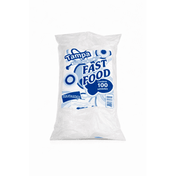 Tampa Plástica Sem Furo 300/330 ml - Pacote 100 un... - César Embalagens