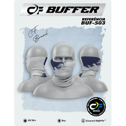 BUFFER C.F BRASIL ESTAMPADO IMPACTO AZUL - BUFFER-... - CFBRASIL