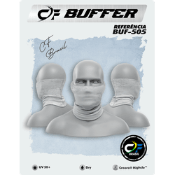 BUFFER C.F BRASIL ESTAMPADO PATRIOT LIGHT BRANCO -... - CFBRASIL