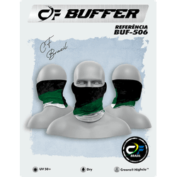 BUFFER C.F BRASIL ESTAMPADO ONDA VERDE - BUFFER-50 - CFBRASIL