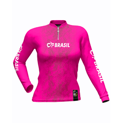 CAMISA DE PESCA LINHA EXTREME PRÓ ROSA SHOCK FEMIN... - CFBRASIL