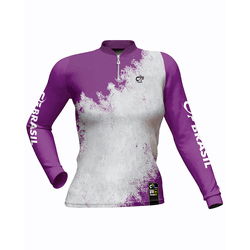 CAMISA DE PESCA LINHA EXTREME PRÓ IMPACTO ROXO FEM... - CFBRASIL