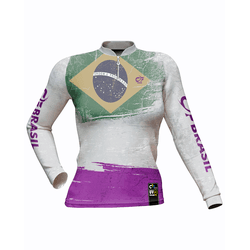 CAMISA DE PESCA LINHA EXTREME PRÓ AURORA ROXA FEMI... - CFBRASIL