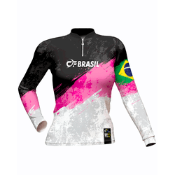 CAMISA DE PESCA LINHA EXTREME PRÓ ROSA DE AÇO FEMI... - CFBRASIL