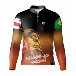 CAMISA DE PESCA LINHA EXTREME PRÓ AMAZÔNIA MARRON ... - CFBRASIL