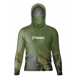CAMISA DE PESCA LINHA EVOLUTION COM CAPUZ E BUFFER... - CFBRASIL