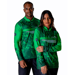 CAMISA KIT CASAL C.F BRASIL CAMUFLADO VERDE - P035... - CFBRASIL