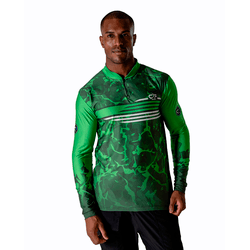 CAMISA MASCULINA C.F BRASIL CAMUFLADO VERDE - P035... - CFBRASIL