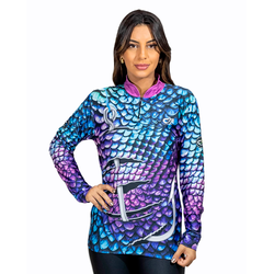 CAMISA FEMININA C.F BRASIL ESCAMA COLOR - P057-C5 ... - CFBRASIL