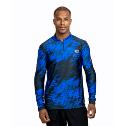 CAMISA MASCULINA C.F BRASIL EXPLOSÃO DIGITAL AZUL ... - CFBRASIL