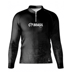 CAMISA DE PESCA C.F BRASIL LINHA EXTREME PAPAN PRE... - CFBRASIL