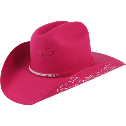 Chapéu Pralana Arizona Strass II Rosa Pink - 12012... - Pralana Industria E Com Ltda