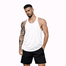 Regata Masculina Tradicional Academia Branca - REG... - CHIELLA