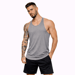 Regata Masculina Tradicional Academia Cinza - REGA... - CHIELLA