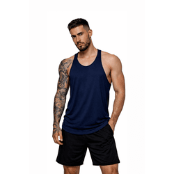 Regata Masculina Tradicional Academia Azul Marinho... - CHIELLA