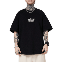 Camiseta Oversized Masculina Street Preto - PLIN-O... - CHIELLA