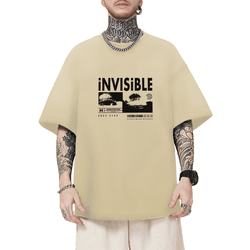 Camiseta Oversized Masculina Invisible Nude - PLIN... - CHIELLA