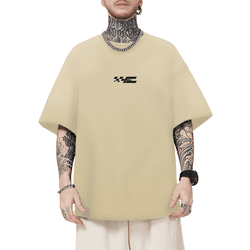 Camiseta Oversized Masculina Tokyo Drift Nude - PL... - CHIELLA