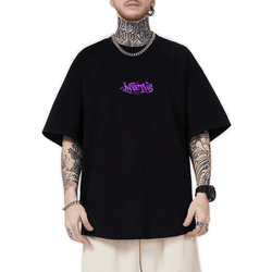 Camiseta Oversized Masculina Grafitti Invictus Pre... - CHIELLA