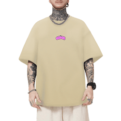 Camiseta Oversized Masculina Grafitti Chaos Nude -... - CHIELLA
