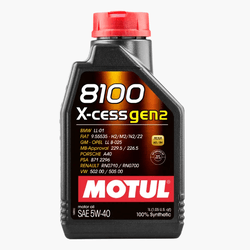 Oleo Motul 8100 X-Cess Gen2 5W-40 1L. - Haustech Motorsports