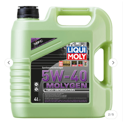 Liqui Moly Molygen 5W40 4 Litros - Haustech Motorsports