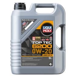 Liqui Moly Top Tec 6200 0W20 5 LITRO - Haustech Motorsports