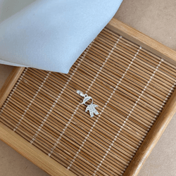 Berloque Menino Roupa Mini Zirconia Cristal - 2690 - C Martiniano Joias