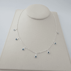 Choker 7 Olho Grego Pequeno - 26689 - C Martiniano Joias