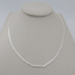 Corrente Piastrini Fina 3mm 60cm - 26826 - C Martiniano Joias