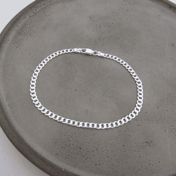 Pulseira Grumett 3mm Masculina 20cm - 26652 - C Martiniano Joias