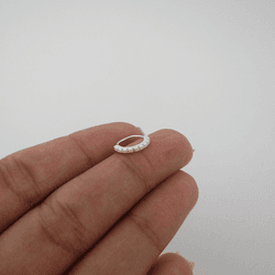 Piercing Argolinha 1 Fileira De Mini Zircônia Cris... - C Martiniano Joias