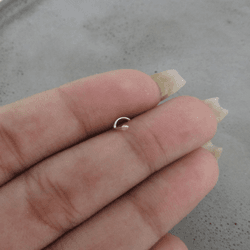 PIERCING NARIZ GANCHO SPIKE PONTUDO LISO - 25096 - C Martiniano Joias