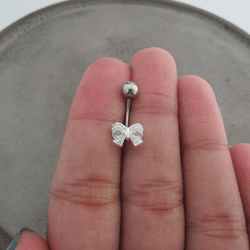 Piercing Umbigo LaÇo Cravejado - 26272 - C Martiniano Joias
